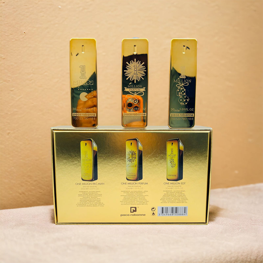 1 Million Gift Set Pack of 3 For Mens